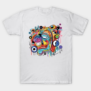 Abstract doodles T-Shirt